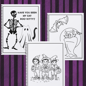 nettie creates free printables halloween coloring sheets